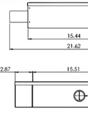 Load image into Gallery viewer, The dimensions and side view on the Air Guardian.
